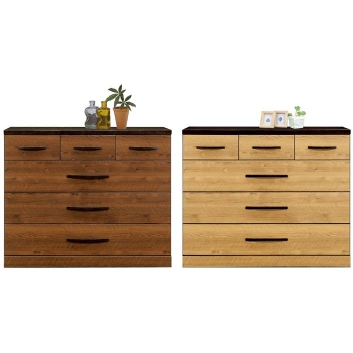 バギー 120-4ローチェスト 収納 約120幅 大きい 木製 おしゃれ 大容量