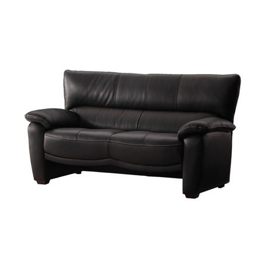 シーク(SEAK)2人掛けソファ / マンションにも入るコンパクト高級本革