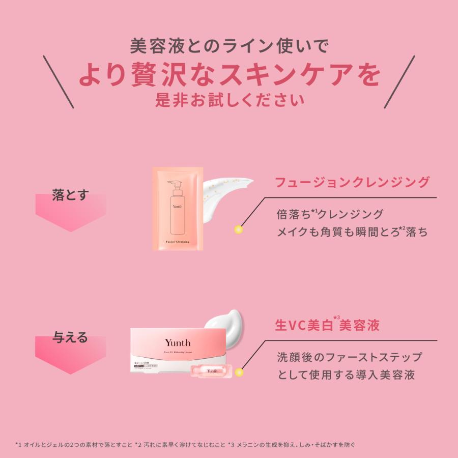 Yunth（ユンス） 生VC美容液 28包+ 生VC美白化粧水 120ml 本品 セット