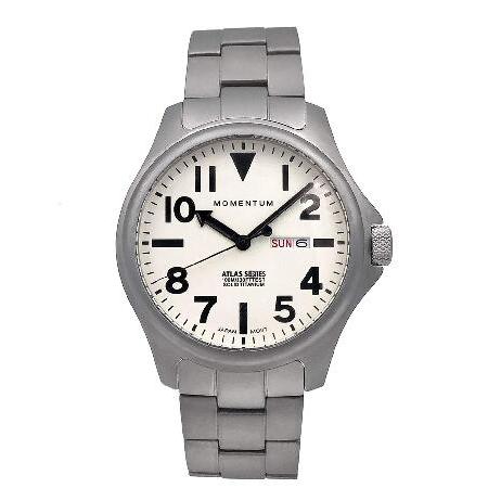 【驚きの値段】 【新品・送料無料】Momentum R |Water 44 Atlas – Watch Quartz Titanium Solid Series Field Men’s 腕時計