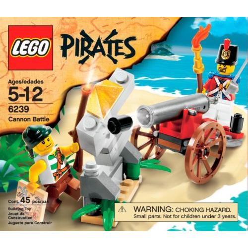 オンライン卸売販売 LEGO Pirates Cannon Battle (6239)