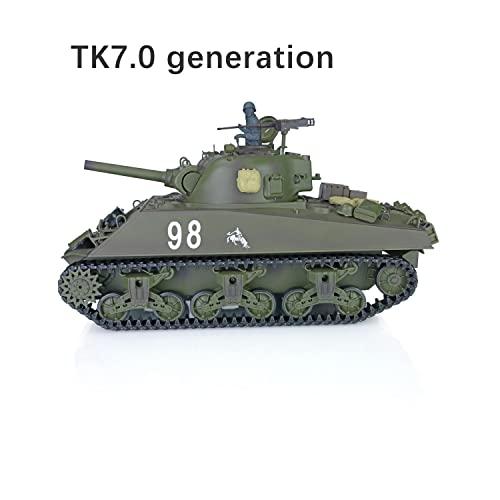 heng long 1/16 ラジコン戦車 Tk7.0 1/16スケールラジオリモートコントロールUs M4A3 Sherman Tank Air Soft Rc Battle Tank Smoke & Sound 3898｜yunyu-worldtrade｜02