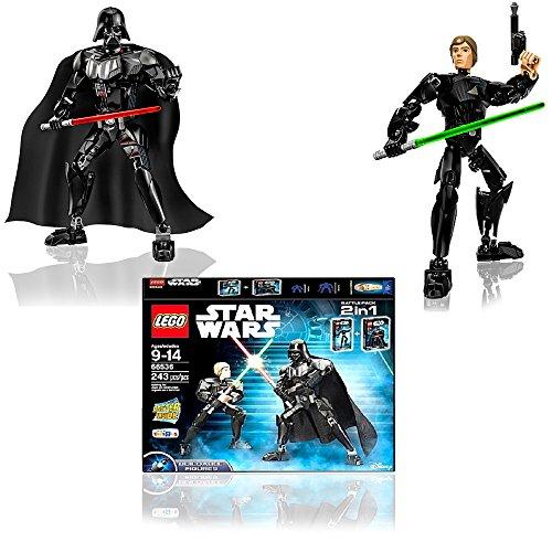 激安商品 LEGO 66536 Buildable Darth Vader and Luke Skywalker combo pack