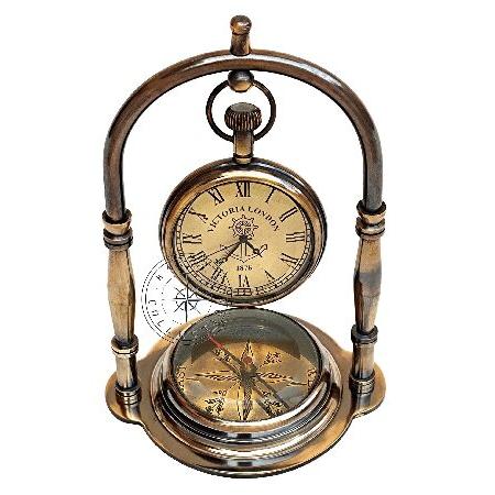 アンティーク真鍮卓上時計マリンコンパス テーブルトップ装飾 81+npMQoTNL._UF894,1000_QL80_.jpg