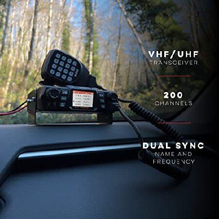 BTECH　UV-50X2　(Second　VHF,　UHF　(Ham)　Gen.)　Dual　Base,　Amateur　Mobile　Radio:　Watt　Mobile　Band　50