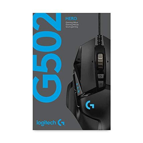 Logitech G502 Hero mice USB Optical 16000 DPI Right-hand｜yunyu-worldtrade｜06