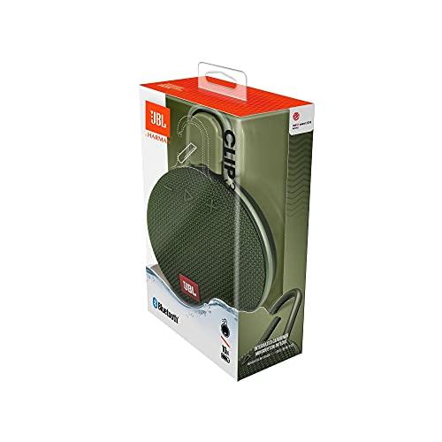 JBL Clip 3, Forest Green - Waterproof, Durable ＆ Portable Bluetooth Speaker - Up to 10 Hours of Play - Includes Noise-Cancelling Speakerphone ＆ Wire｜yunyu-worldtrade｜07