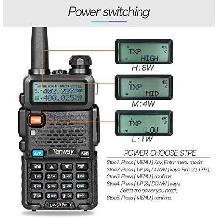 Tenway　UV-5R　Pro　Dual　Radio　Band　Way　Two