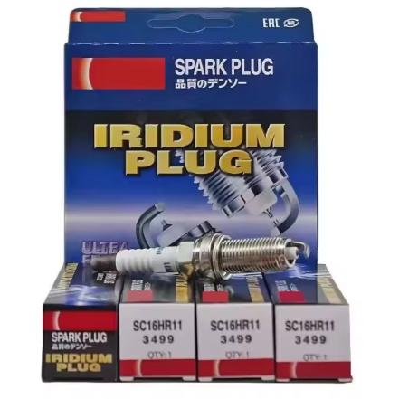 並行輸入品】スパークプラグ SC16HR11 3499-4本セット イリジウム長