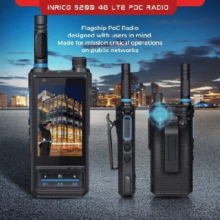 New　Inrico　S200　Radio　Android　PTT　4G　Call　Network　Support　GPS　Wireless　Gloable　Zello,　Real　Way　Mobile　Radio　Touch　ScrennRadio　Unlocked