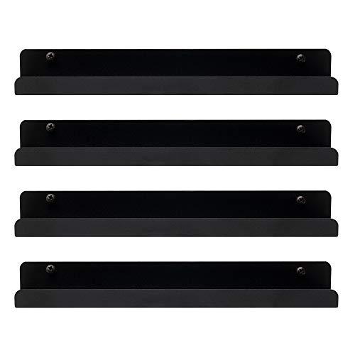 買付注文 Hudson Hi-Fi LP Vinyl Record Wall Display - Display Your Daily Listening in Style (Black Satin， 4)