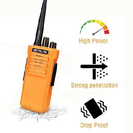 Retevis　RT29　Way　Range,　Adults　Radios　with　Radios　Duty　3200mAh　Way　Long　Heavy　Alarm　Rechargeable　Battery　IP67　VOX　Walkie　Two　Waterproof　Talkies　Spea