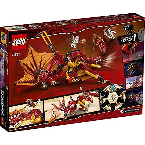 LEGO NINJAGO Legacy Fire Dragon Attack 71753 Ninja Playset Building Kit, Featuring a Flying Dragon Toy; New 2021 (563 Pieces)｜yunyu-worldtrade｜04