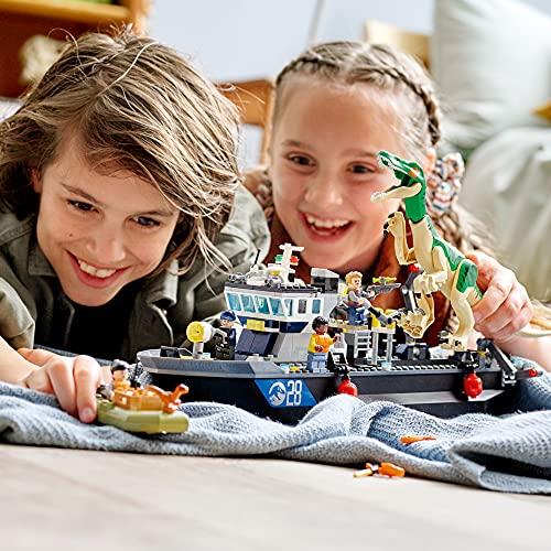 50%OFF半額 LEGO Jurassic World Baryonyx Dinosaur Boat Escape 76942 Building Kit; Cool Toy Playset for Creative Kids; New 2021 (308 Pieces)