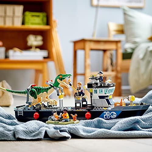 50%OFF半額 LEGO Jurassic World Baryonyx Dinosaur Boat Escape 76942 Building Kit; Cool Toy Playset for Creative Kids; New 2021 (308 Pieces)
