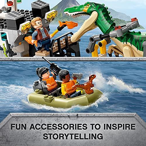 50%OFF半額 LEGO Jurassic World Baryonyx Dinosaur Boat Escape 76942 Building Kit; Cool Toy Playset for Creative Kids; New 2021 (308 Pieces)