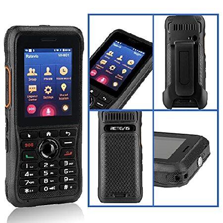 Retevis　RB21　4G　Phones,Zello　with　IP54　8G,2800mAh　with　Talkie　Waterproof　Network　Walkie　1G　GPS,Bluetooth,Wi-Fi,　Radios　Unlimited　Range　Batt　Smartphone