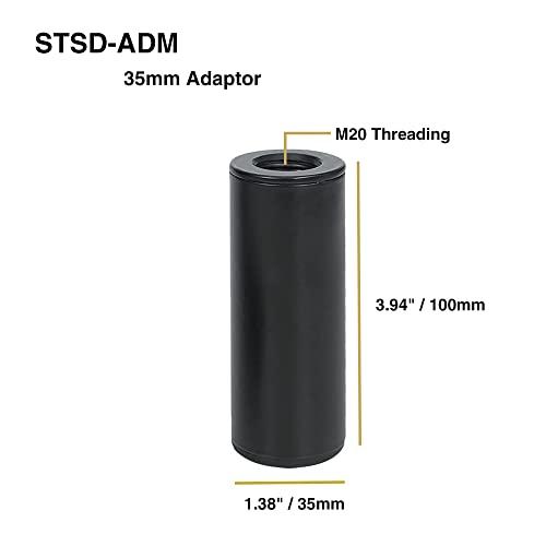 永久無料保証 Sound Town スピーカースタンドアダプターペア M20 - 35mmアダプタスリーブ スピーカーフランジ用 STSD-ADM-ペア