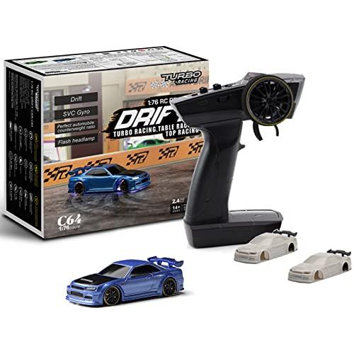 ラジコンカー Turbo Racing 176スケール ドリフト RCカー ジャイロ ミニ フルプロポーショナル RTR 2.4GHZ