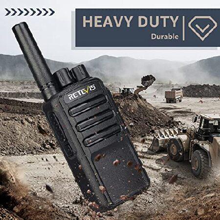 Retevis　NR10　Walkie　Long　Range　with　Earpiece,Noise　Rechargeable,VOX　Way　Hands-Free,USB-C　Duty　Two　Canceling　Talkies　Radio　Charging,Heavy　Way　Radios