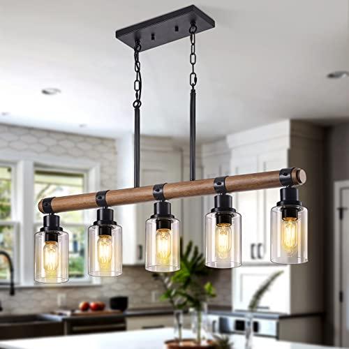 シーリングライト おしゃれ 天井照明 Farmhouse Dining Room Light Fixtures Over Table, 5