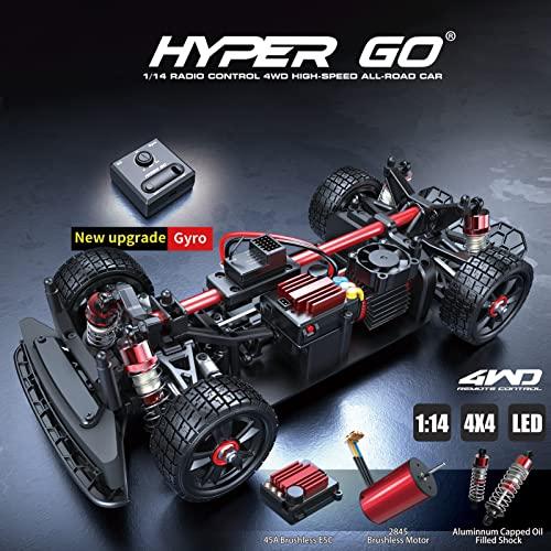 TesPower MJX Hyper Go 14302 ブラシレスRCドリフトカー 1/14 2.4G RTRリモートコントロールカー 大人用