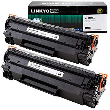 最大10%OFFクーポン LINKYO 2-P並行輸入品 (Black, CE278A 78A HP for Replacement Cartridge Toner Compatible トナーカートリッジ