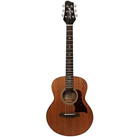 【SALE／37%OFF】 Series Mahogany Sawtooth Solid Gu並行輸入品 Jumbo Mini Acoustic-Electric Top Mahogany アコースティックギター、クラシックギター