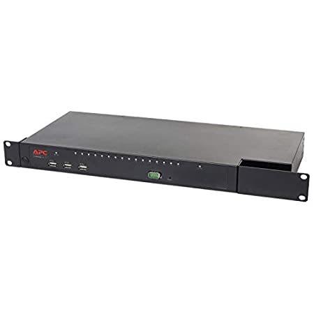 シュナイダーエレクトリック KVM1116R APC KVM 2G、Digital/IP、1 Remote/1 Local User、16 Ports並行輸入品 PC切替器（KVM）