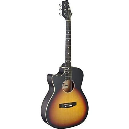 【特別送料無料！】 Stagg 6 String Acoustic-Electric Guitar, Left (SA35 ACE-VS LH)並行輸入品 エレキギター