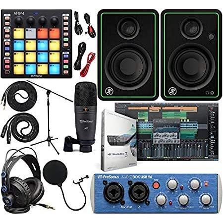 トップ PreSonus AudioBox 96 Audio Interface Full Studio Kit with Studio One Artist並行輸入品 デジタルミキサー