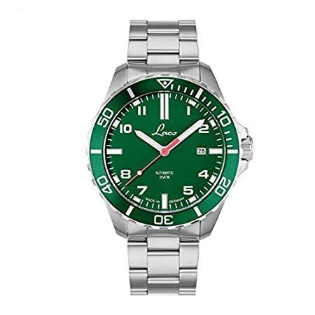 Laco 862114 Squad Watches Deintree Green Dial Automatic Watch並行輸入品 メンズ腕時計