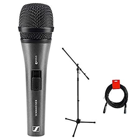 2021人気特価 Dynamic E835-S Sennheiser Cardioid Tr並行輸入品 with switch) (on/off Microphone Vocal ダイナミックマイク