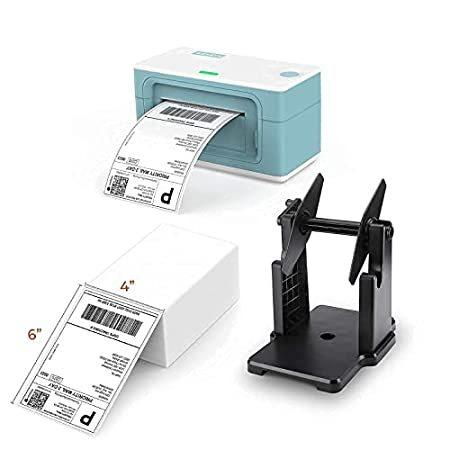 MUNBYN Label Printer with Pack of Pr並行輸入品 25％OFF 76％以上節約 Holder Thermal 500 Paper