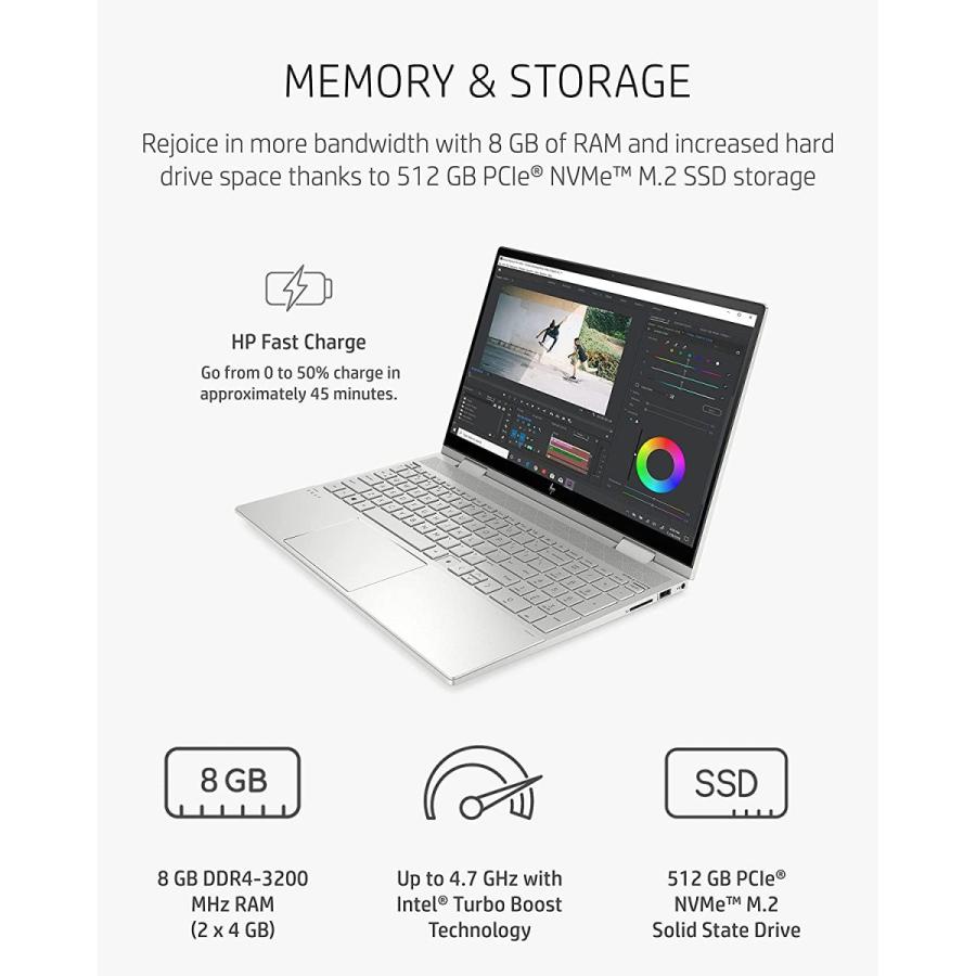 HP Envy x360 15 Convertible, 11th Gen Intel Core i7-1165G7, 8 GB RAM, 512 G 並行輸入品 :Y-B091D5QNTT:輸入STORE - 通販 - Yahoo!ショッピング HP Envy x360 15 Convertible, 11th Gen Intel Core i7-1165G7, 8 GB RAM, 512 G 並行輸入品 :Y-B091D5QNTT:輸入STORE - 通販 - Yahoo!ショッピング