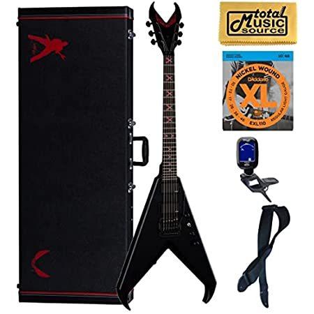 Dean Guitar King Kerry King ギター V Black Satin Electric Guitar Bundle並行輸入品 With