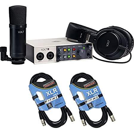 【正規販売店】 2 Volt Audio Universal Studio Bundle並行輸入品 Cables XLR (2) Pack, オーディオインターフェイス