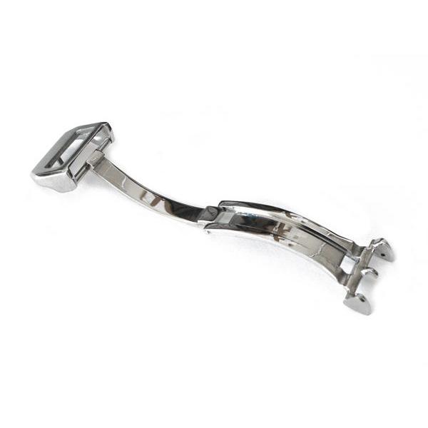 「 IWC 向け」 輸入王オリジナル Dバックル 18mm SS ツヤなし 社外品 メンズ 腕時計 ベルト用 | IWC SCHAFFHAUSEN | 01