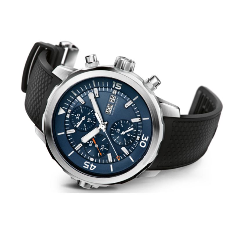 IWC 向け」輸入王オリジナル アクアタイマー 用 ラバーベルト