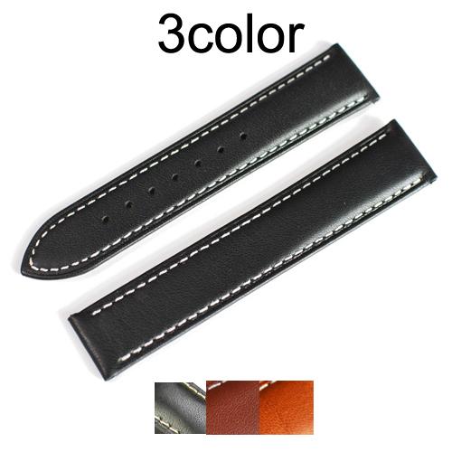 オメガ 20mm 本革ベルト Dバックル　リプロ オメガ OMEGA 用 ベルト 20mm 22mm 非 純正 Dバックル 本革 牛革