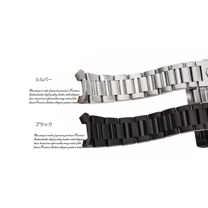 タグホイヤー TAGHEUER グランド カレラ 用 ベルト ブレス 22mm 非 純正 互換 社外 防水 男 高級 腕時計 バンド 交換ベルト ステンレスブレスの画像