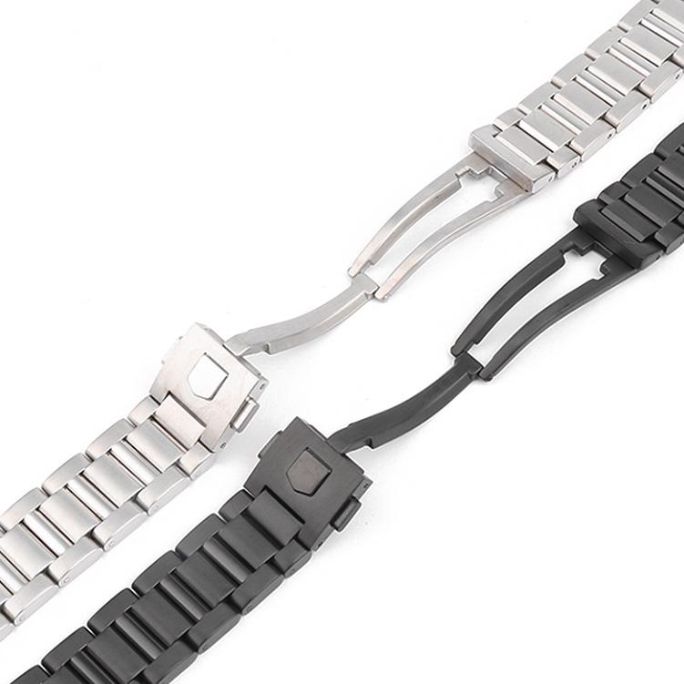 タグホイヤー TAGHEUER グランド カレラ 用 ベルト ブレス 22mm 非 純正 互換 社外 防水 男 高級 腕時計 バンド 交換ベルト ステンレスブレスの画像