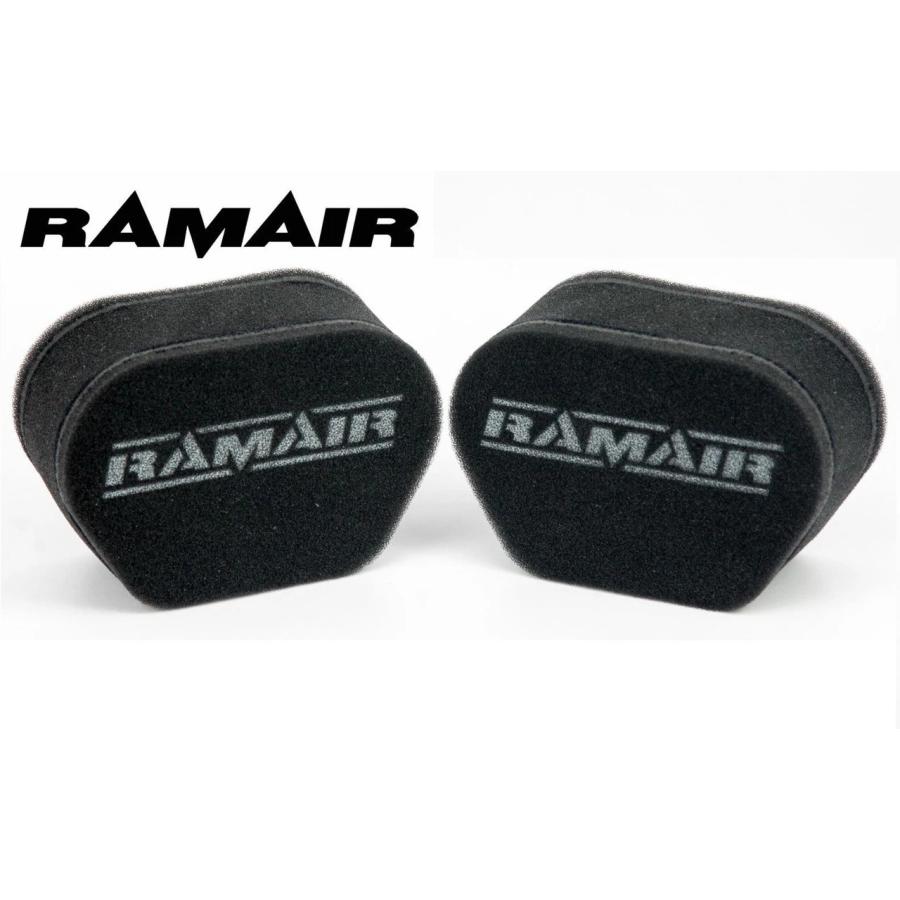 Ramair ラムエア エアフィルター MS FCR CR TMRなどに ラムエアフィルター クリーナー(RAMAIR) MS-008 FCR/TMRに : ゆにゅー