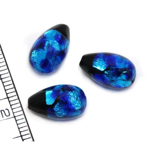 純銀箔入り 蓄光ほたる8 14mm 暗闇で光る蛍 ブルー しずく型 8 14mm玉 1個 1穴 片穴 沖縄ホタルガラス ホタル石 琉球ホタル 蜻蛉玉 トンボ玉 ビーズ 558 クラフトハウス 通販 Yahoo ショッピング