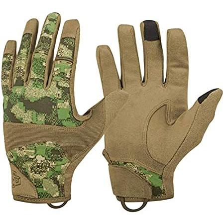 激安直営店 Gloves Hard Tactical Range Men's 特別価格Helikon-Tex PenCott X size WildWood/Coyote その他