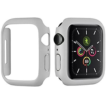送料無料。海外直輸入商品を安価に取り扱っております。特別価格NINKI グレー45mm Apple Watchケース 7 滑らか 耐衝撃 Apple Watchシリーズ7 45mmケース ソリッドポリカーボネー