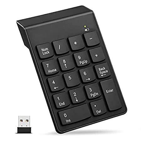 【代引き不可】 Number 特別価格Wireless Pad, Fi Receiver, USB Mini 2.4G with Keypads Numeric Key 18 その他キーボード、アクセサリー