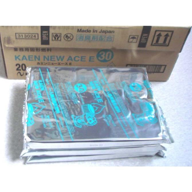 固形燃料ニイタカカエンエースE 30g（20個X14袋入りケース280個） | ニイタカ | 01