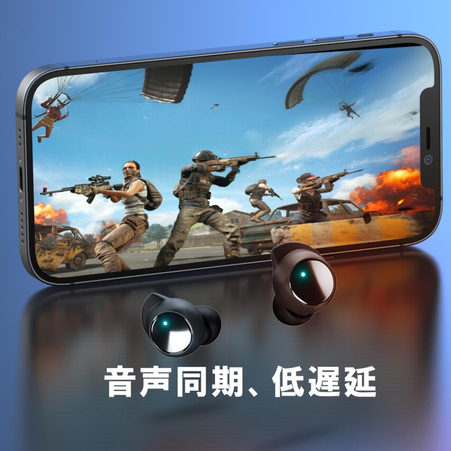 ワイヤレスイヤホン bluetooth5.3 EDR iPhone ブルートゥース イヤホン 超軽量 片耳 両耳 AACに対応 HiFi 高音質 防水 日本語説明書 ios android 最新型｜yura｜17
