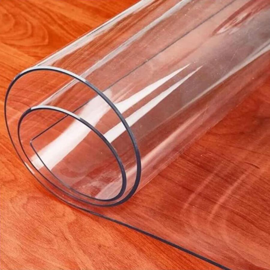 透明マット　クリア　キッチンマット　床保護マット　はお手入れが簡単で自由にカットできるので　拭ける　透明フロアマット　キッチンマット　PVCマット　カーペットプロ